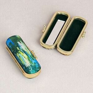 Artist Inspired Lipstick Case w/ Mirror | Monet Water Lilies